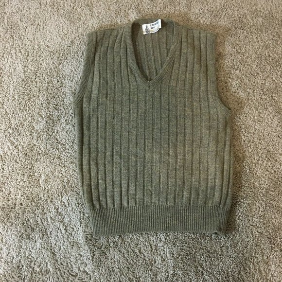 London Fog Other - London Fog Mens Gray Vest Sweater Size Small
